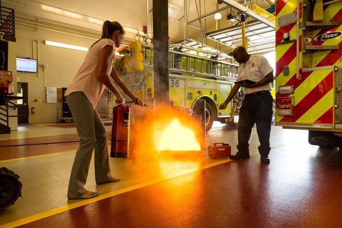fire extinguisher class